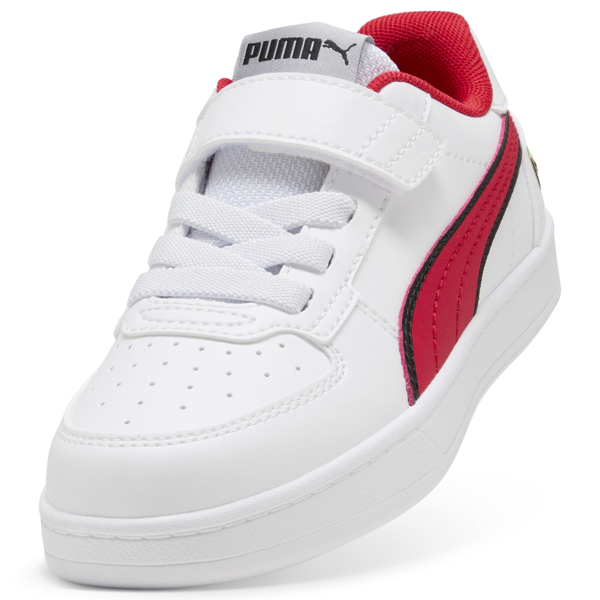 PUMA Scuderia Ferrari Caven 2.0 sneakers, Rood/Wit, Maat 32,5 thumbnail 2