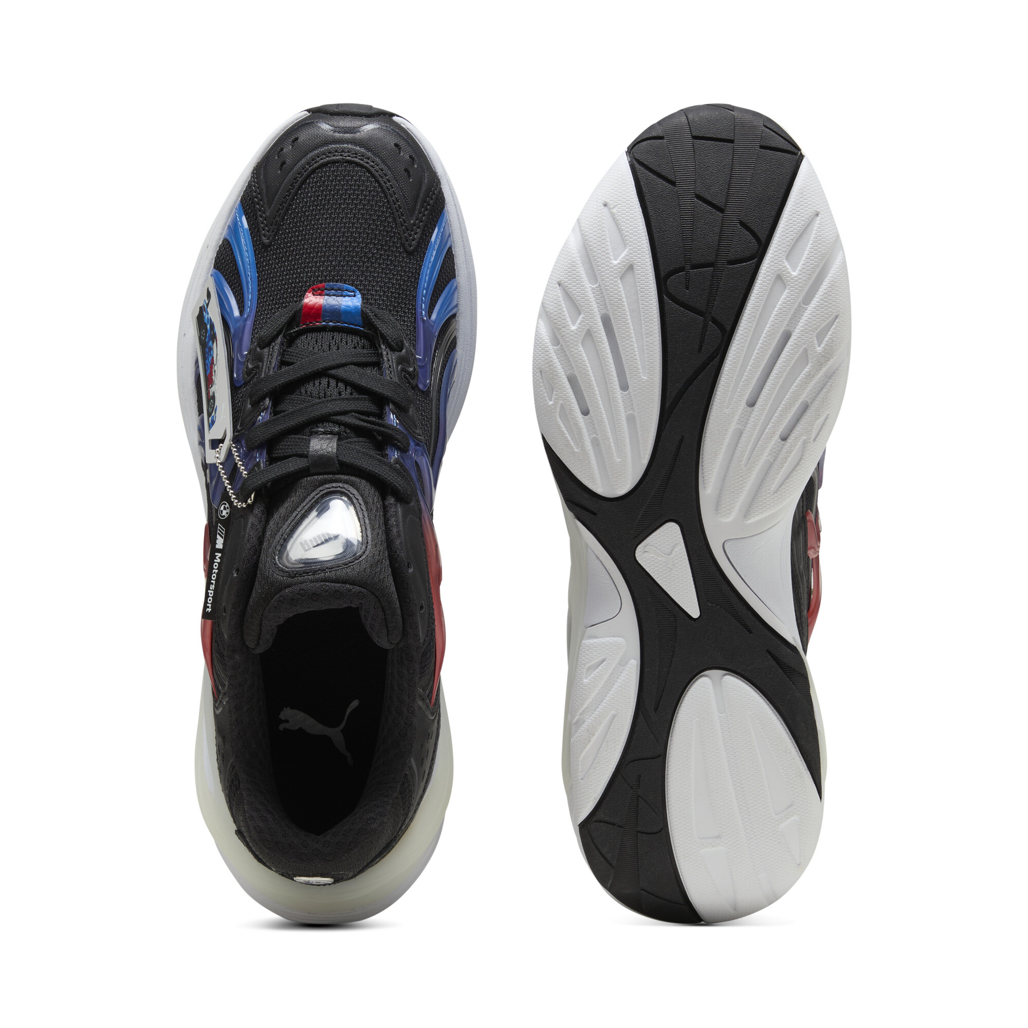 PUMA BMW M Motorsport Inverse uniseks sneakers, Zwart, Maat 47 thumbnail 4