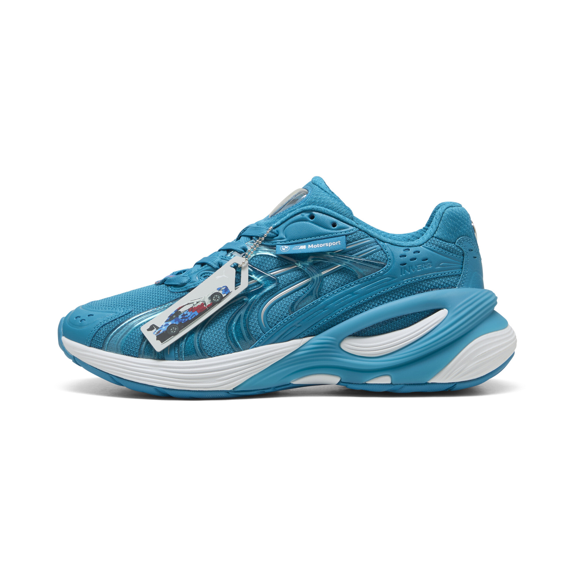 PUMA BMW M Motorsport Inverse Unisex Shoes in Tropical Blue/White - 308920_03