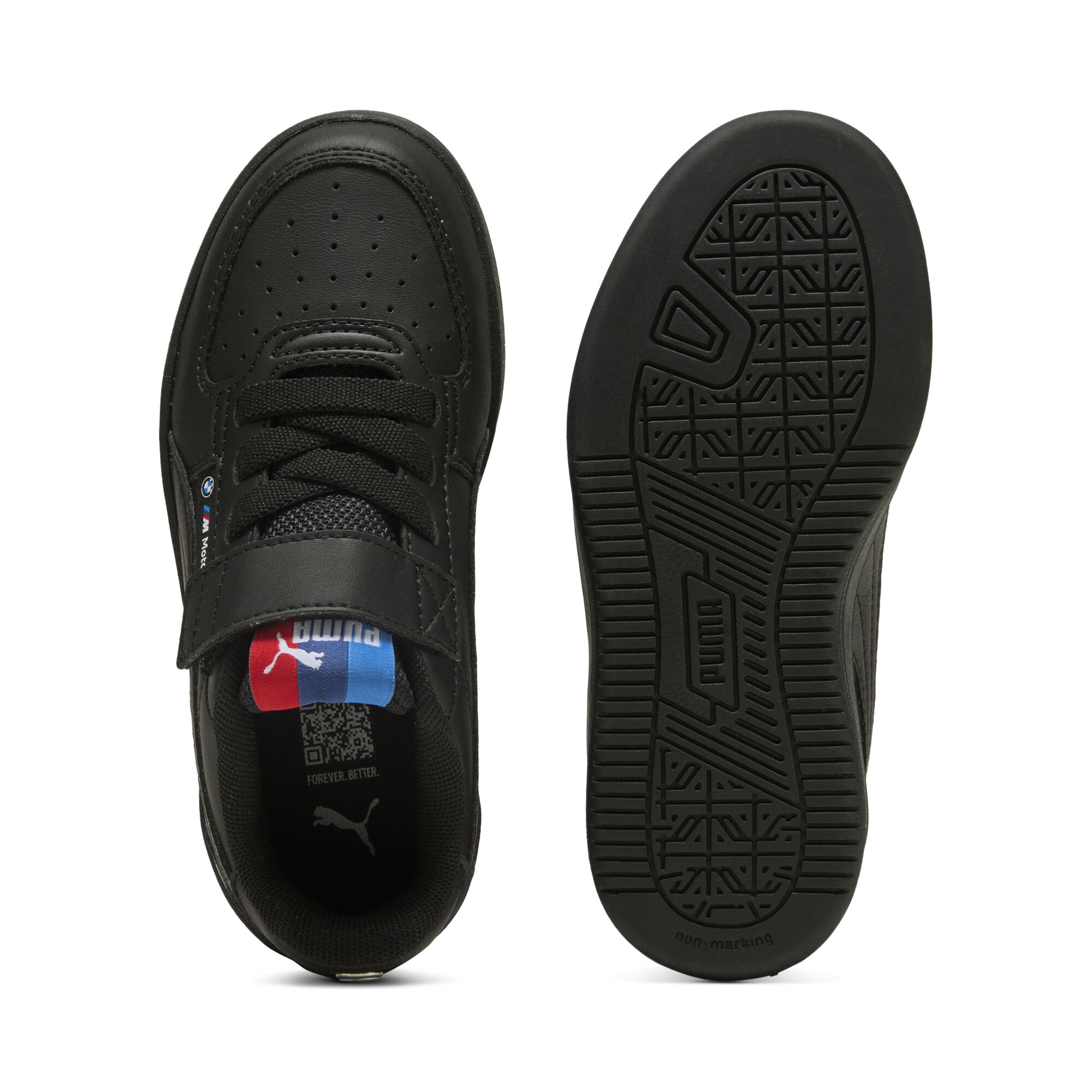 PUMA BMW M Motorsport Caven 2.0 sneakers, Blauw/Zwart, Maat 30 thumbnail 4