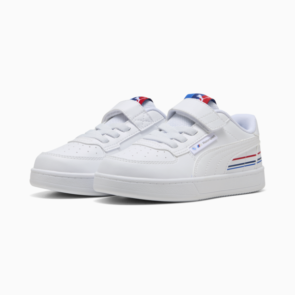 BMW M Motorsport Caven 2.0 Sneakers Kids, PUMA White-Pro Blue, large-ZAF