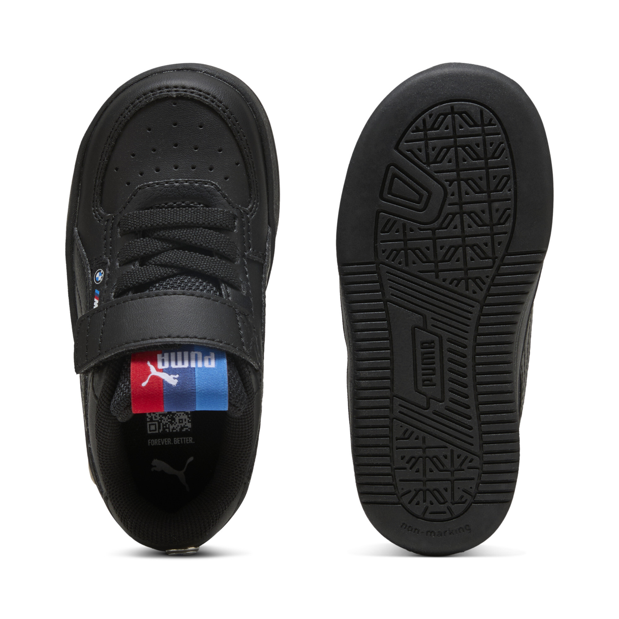 PUMA BMW M Motorsport Caven 2.0 sneakers, Blauw/Zwart, Maat 26 thumbnail 4