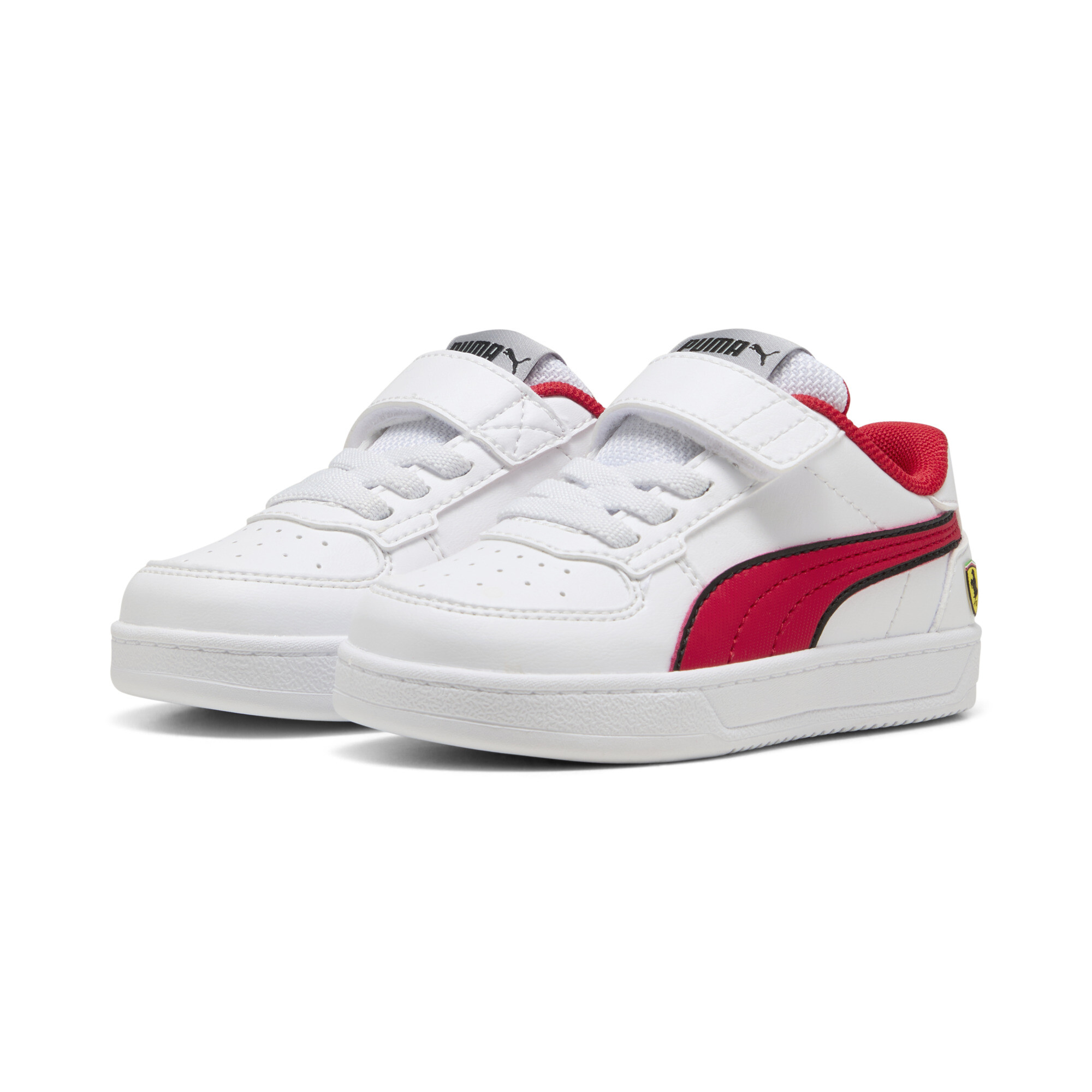 PUMA Scuderia Ferrari Caven 2.0 sneakers, Rood/Wit, Maat 23 thumbnail 6