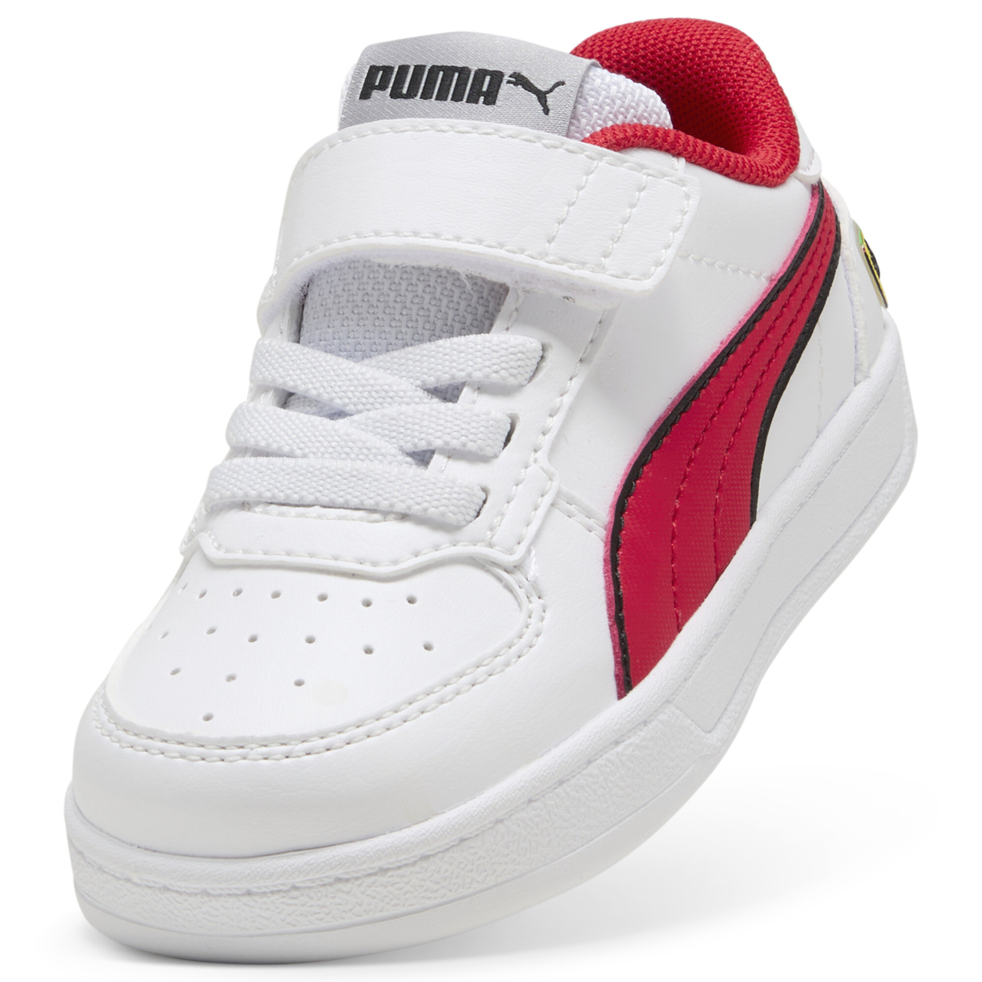 PUMA Scuderia Ferrari Caven 2.0 sneakers, Rood/Wit, Maat 23 thumbnail 2