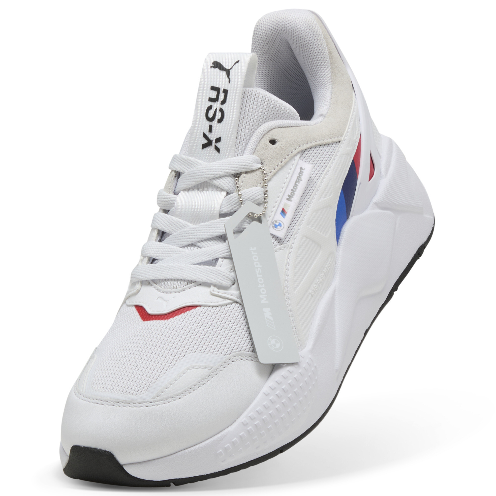 PUMA BMW M Motorsport RS-X uniseks sneakers, Wit, Maat 47 thumbnail 2