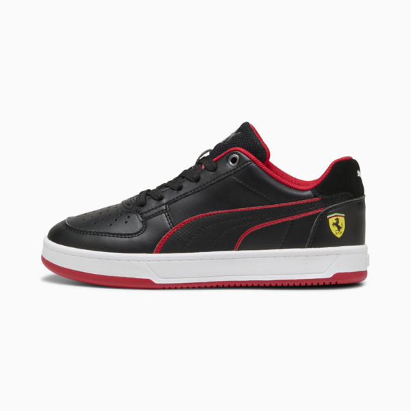 Scuderia Ferrari Caven 2.0 Sneakers Youth, PUMA Black-Rosso Corsa, large-ZAF