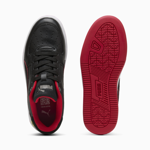 Scuderia Ferrari Caven 2.0 Sneakers Youth, PUMA Black-Rosso Corsa, large-ZAF
