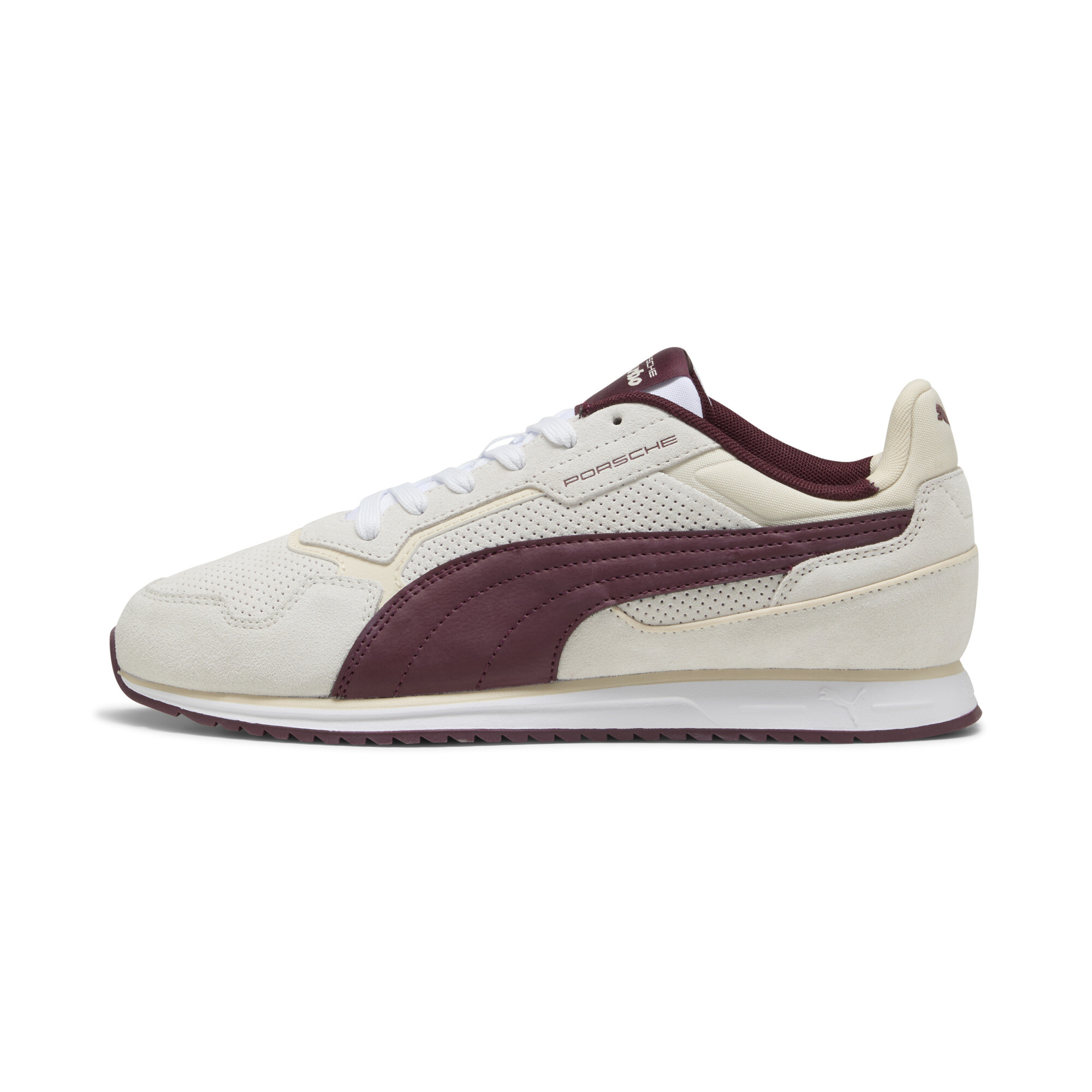 PUMA PL Softride ST Miler Unisex Shoes in White/Ruby Shimmer - 308973_02