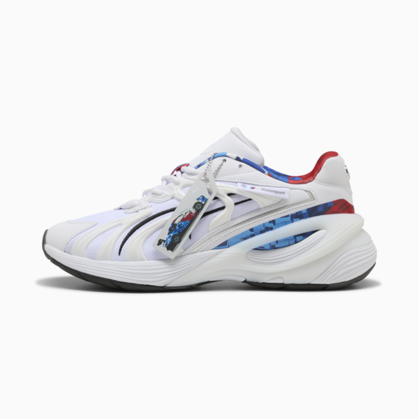 BMW M Motorsport M4 Hero Inverse Sneakers Unisex, PUMA White-PUMA Black, large-ZAF