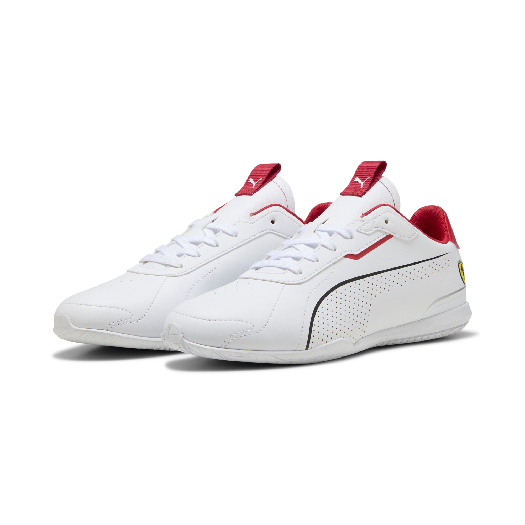 PUMA Scuderia Ferrari Neo Cat 3.0 uniseks sneakers, Rood/Wit, Maat 37 thumbnail 6