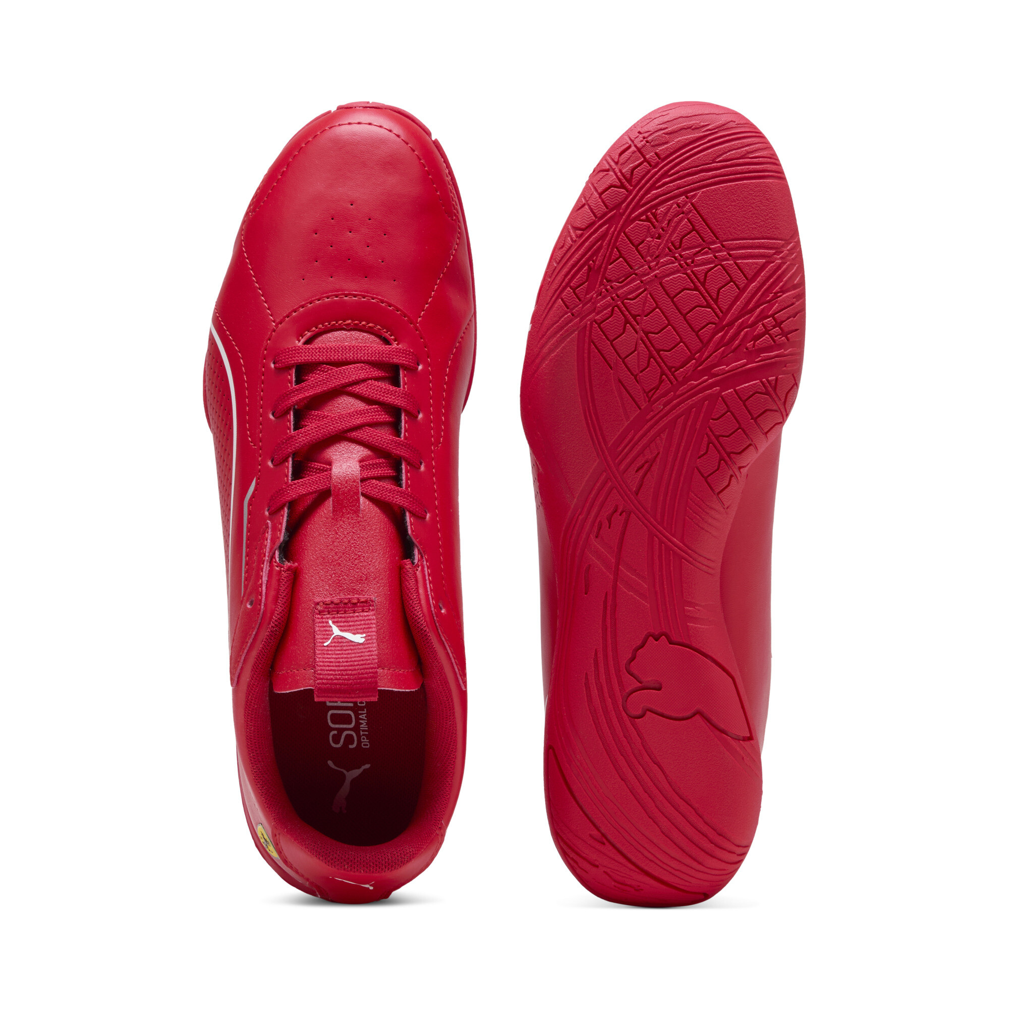 PUMA Scuderia Ferrari Neo Cat 3.0 uniseks sneakers, Rood, Maat 43 thumbnail 4