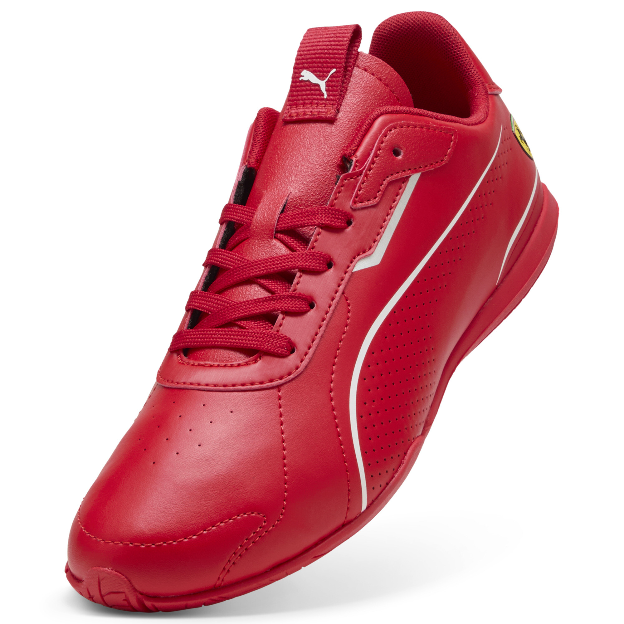 PUMA Scuderia Ferrari Neo Cat 3.0 uniseks sneakers, Rood, Maat 43 thumbnail 2