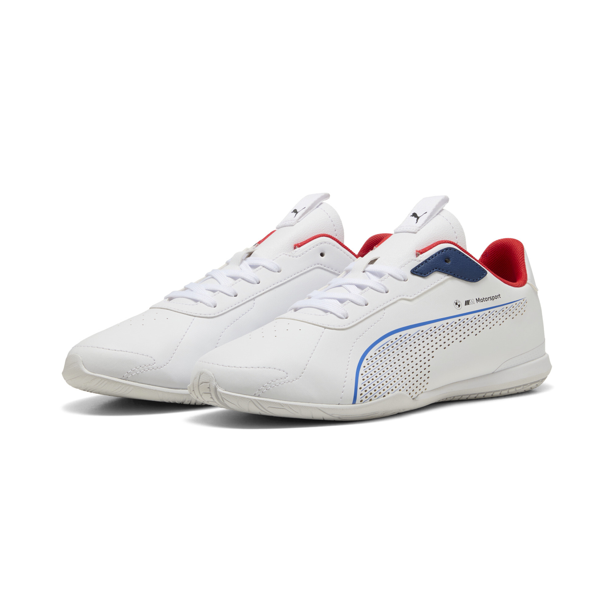 PUMA BMW M Motorsport Neo Cat 3.0 uniseks sneakers, Rood/Wit, Maat 38,5 thumbnail 6
