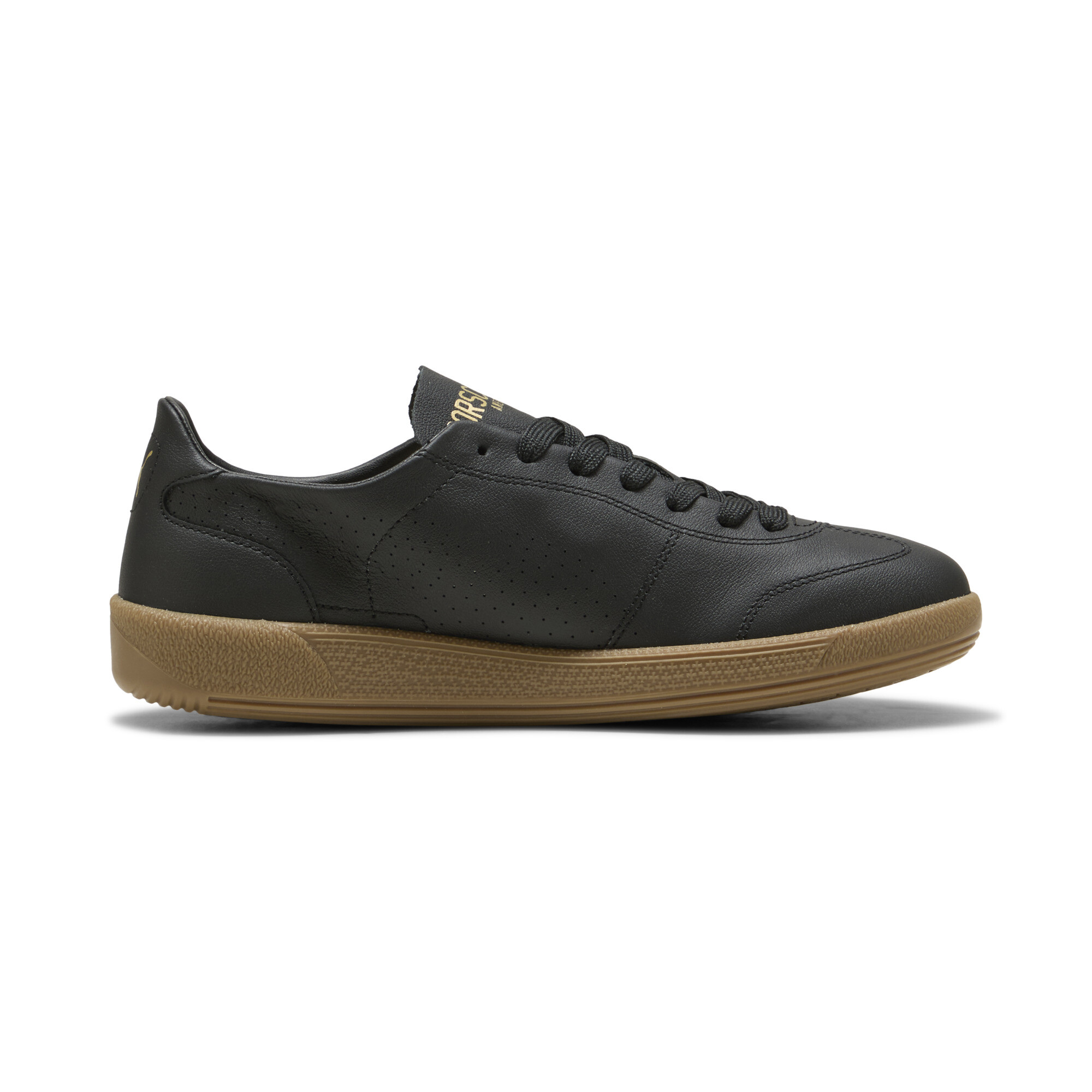PUMA Porsche Legacy Palermo uniseks sneakers, Zwart, Maat 42 thumbnail 4