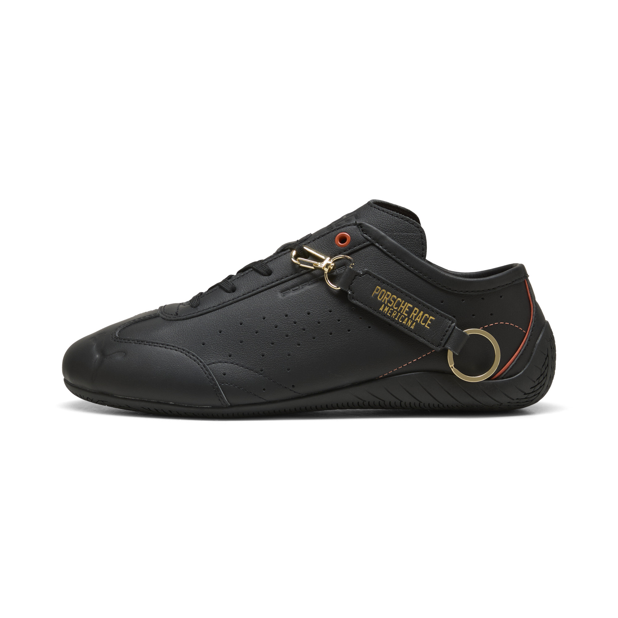 PUMA Porsche Legacy Speedcat uniseks sneakers, Zwart, Maat 43 thumbnail 6