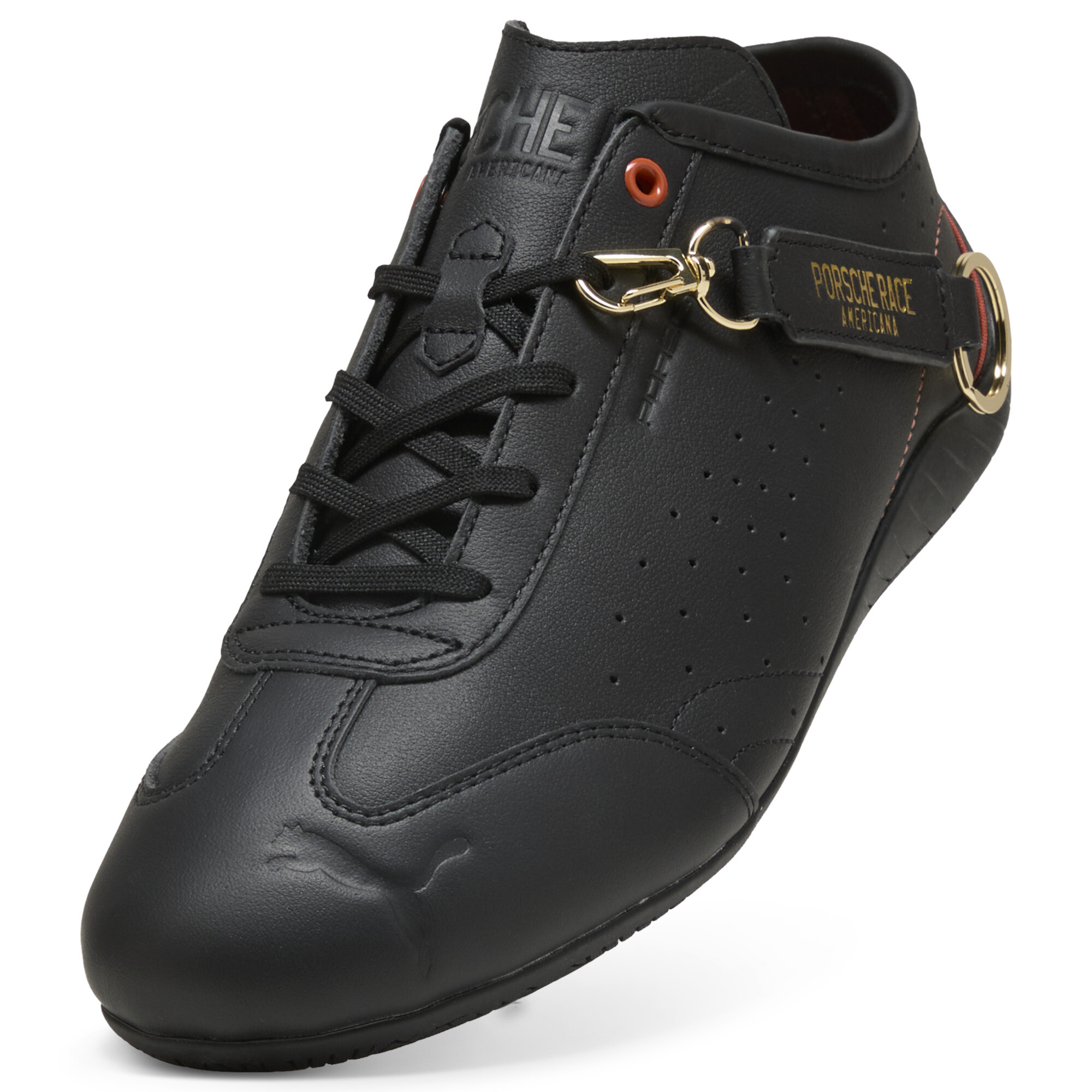 PUMA Porsche Legacy Speedcat uniseks sneakers, Zwart, Maat 43 thumbnail 3