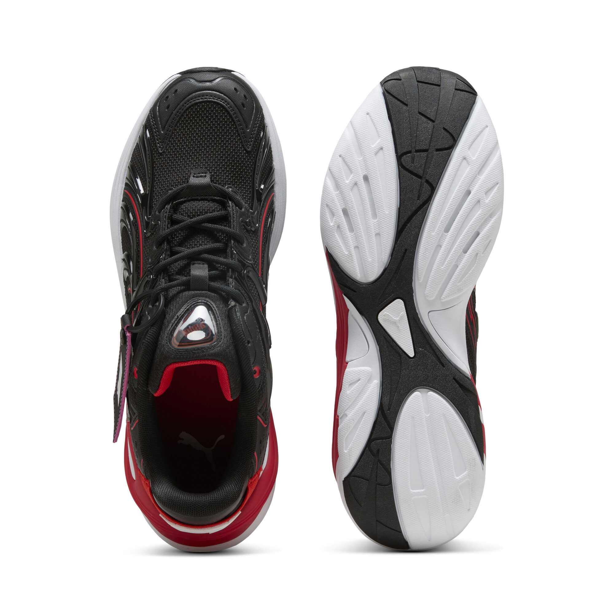 PUMA F1Â® Inverse uniseks sneakers, Zwart/Rood, Maat 38 thumbnail 4