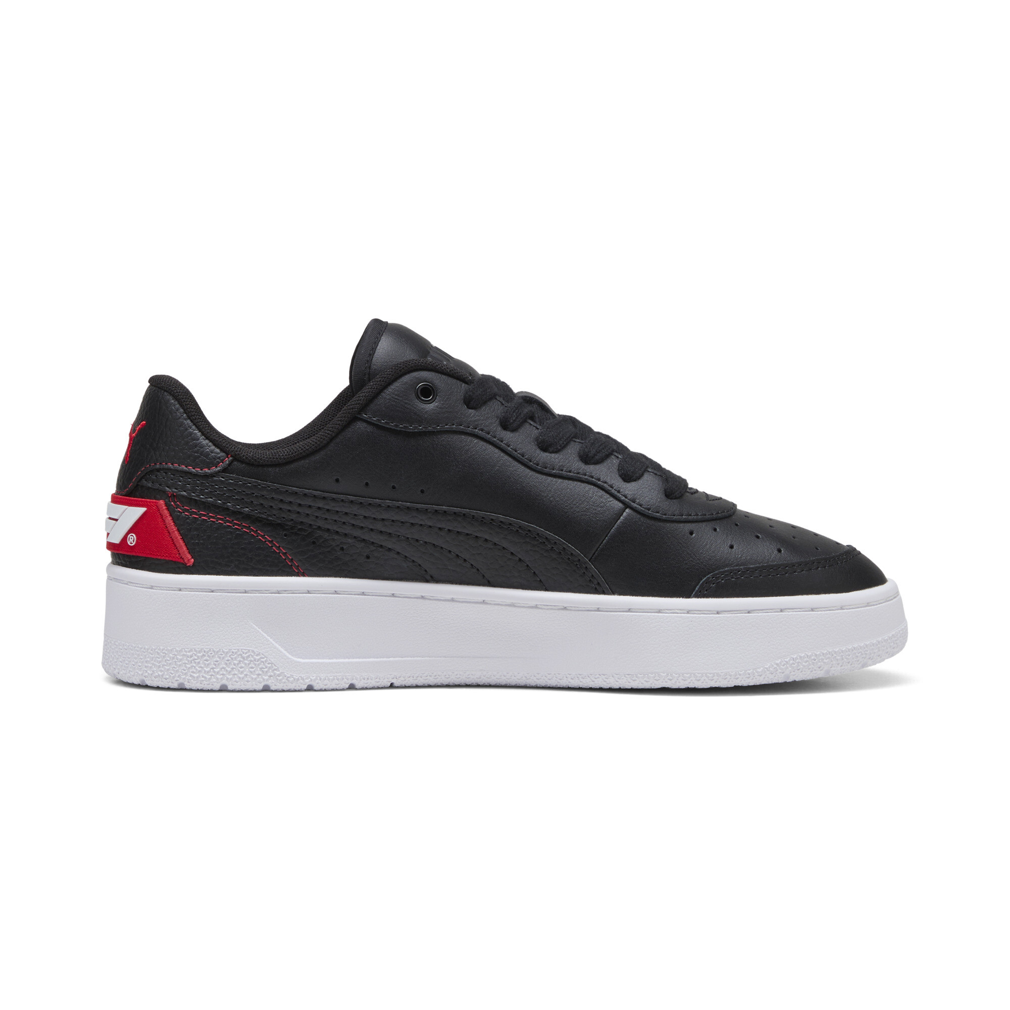 PUMA F1® California Match uniseks sneakers, Zwart/Rood, Maat 37 thumbnail 3
