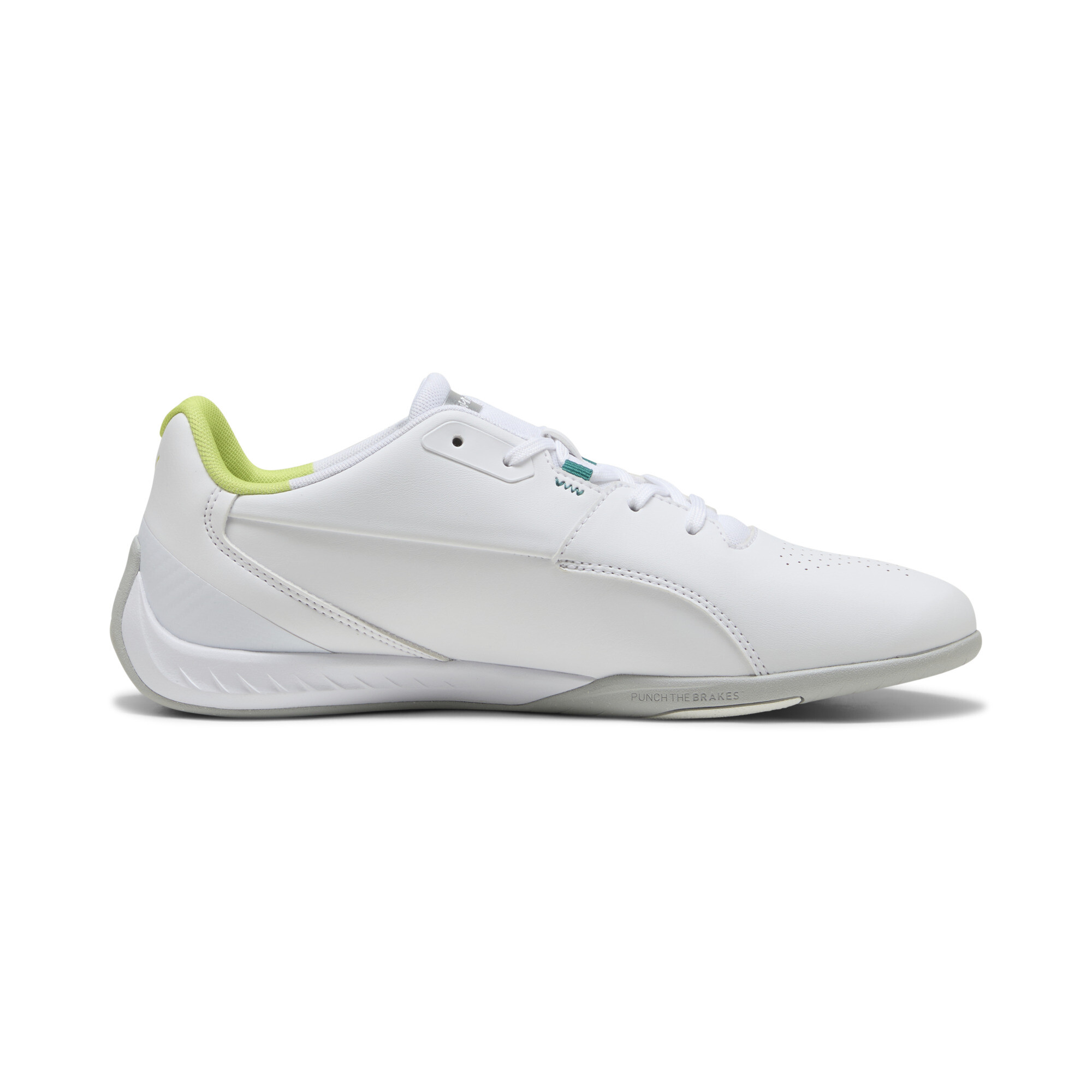 PUMA x ASTON MARTIN ARAMCO F1Â® TEAM Drift Cat 11 uniseks sneakers, Groen/Wit, Maat 45 thumbnail 3