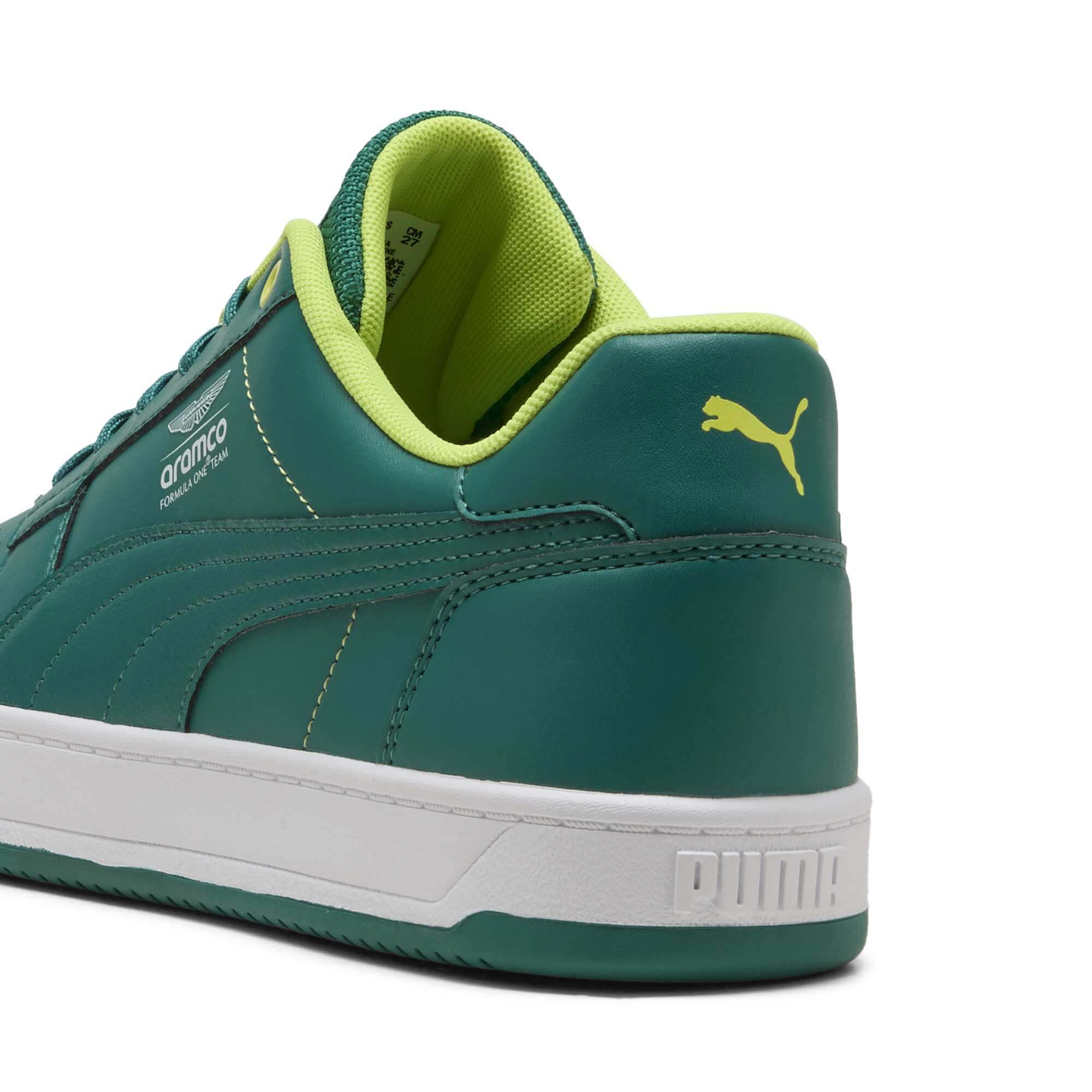 PUMA x ASTON MARTIN ARAMCO F1Â® TEAM Caven 2.0 uniseks sneakers, Groen, Maat 40,5 thumbnail 5
