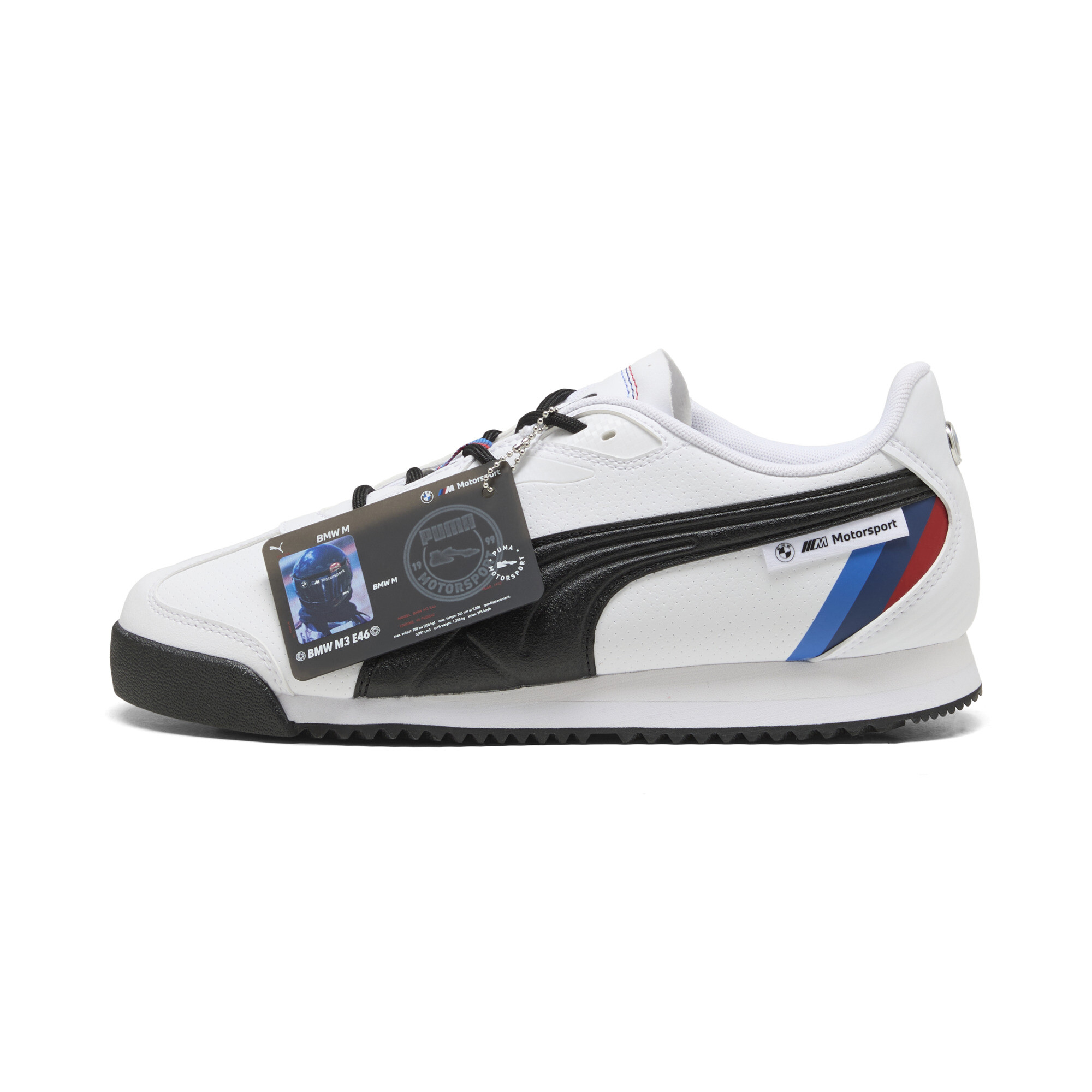 PUMA BMW M Motorsport Roma Low Men's Sneakers in Beige - 309114_02