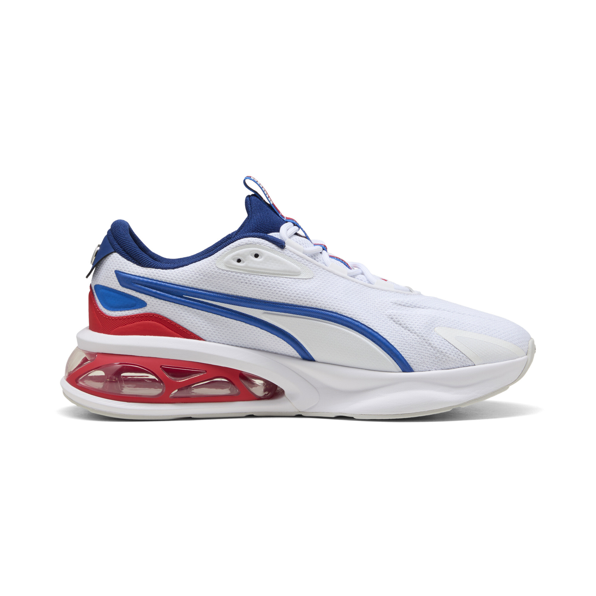 PUMA BMW M Motorsport Solar uniseks sneakers, Rood/Wit, Maat 44 thumbnail 3