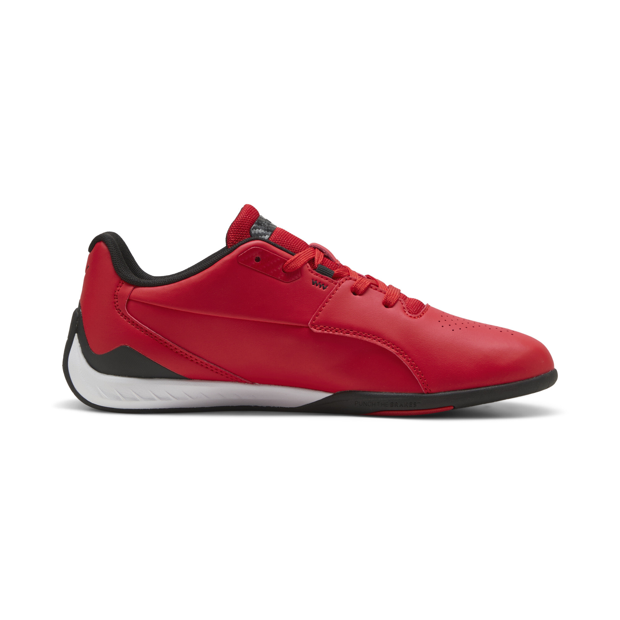 PUMA Scuderia Ferrari Drift Cat 11 uniseks sneakers, Zwart/Rood, Maat 46 thumbnail 3
