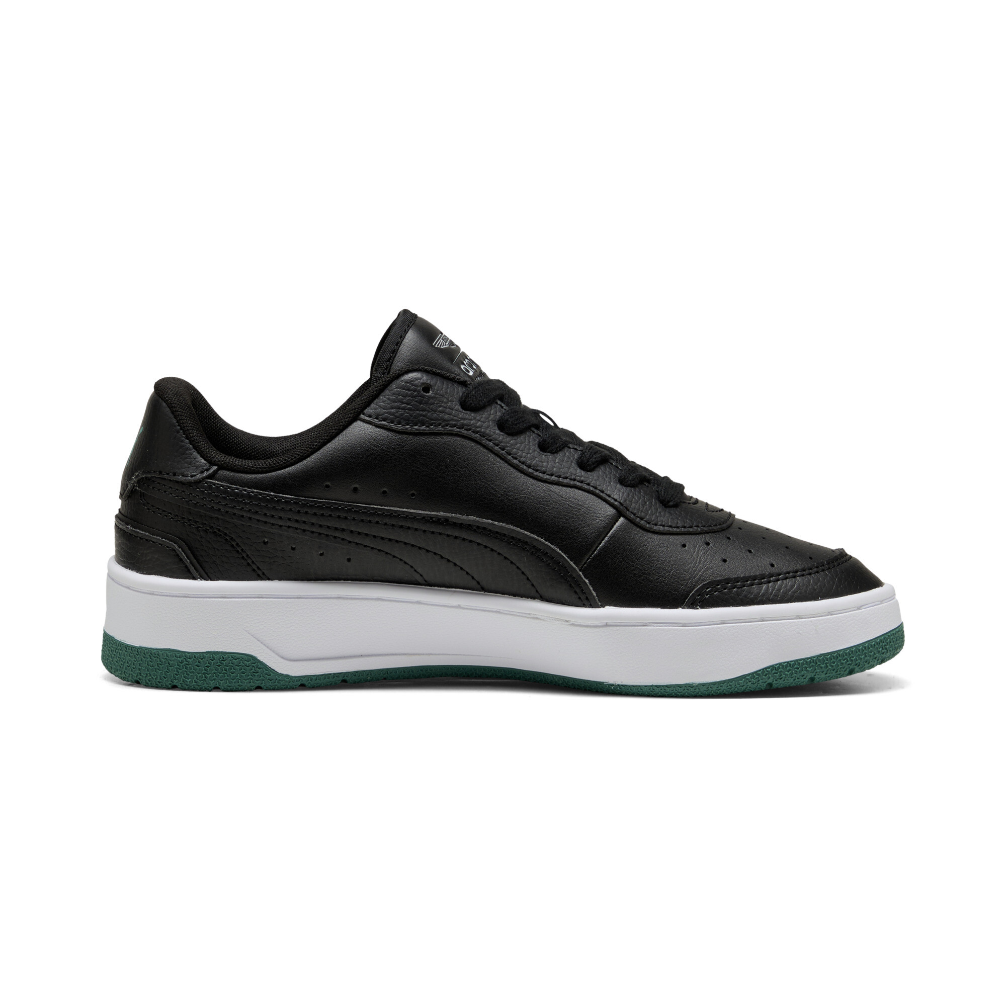 PUMA x ASTON MARTIN ARAMCO F1Â® TEAM California Match lage uniseks sneakers, Groen/Zwart, Maat 36 thumbnail 3