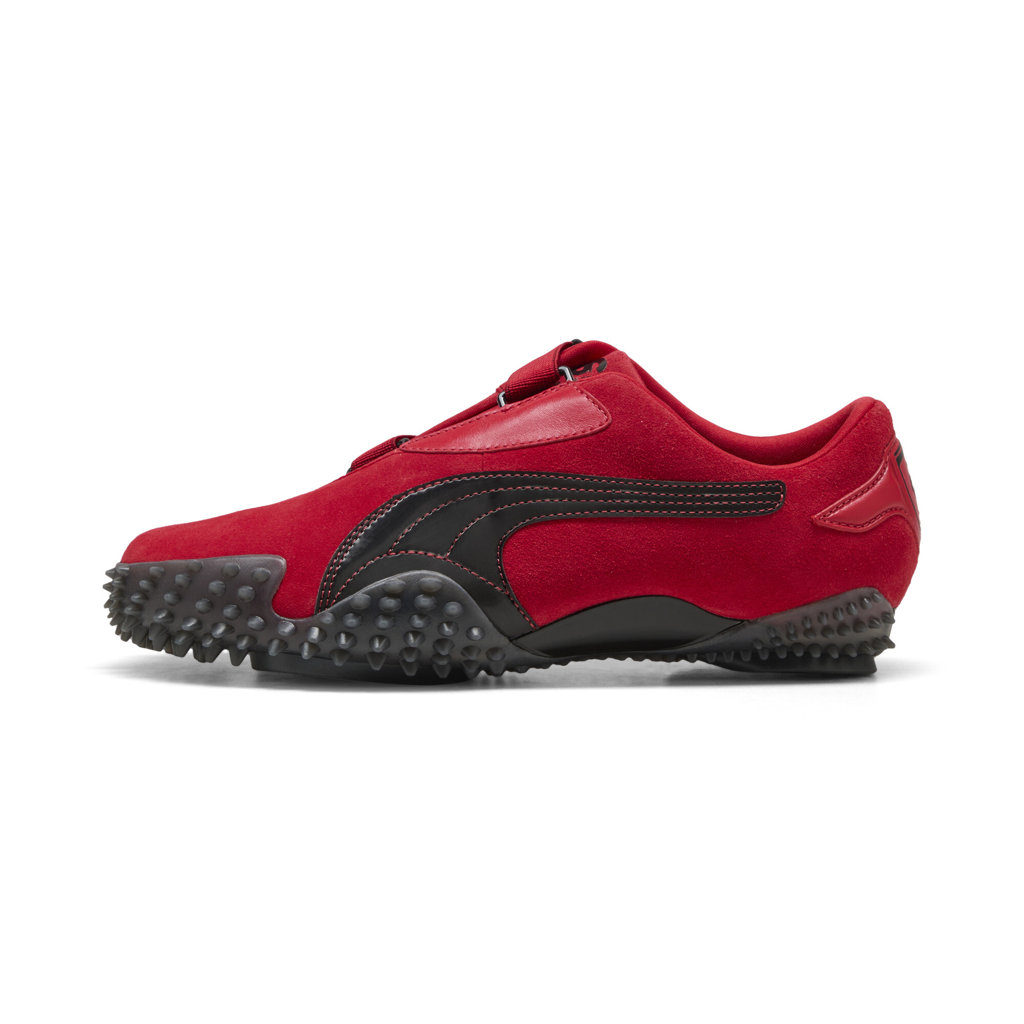 PUMA Scuderia Ferrari Mostro uniseks sneakers, Zwart/Rood, Maat 47 thumbnail 7