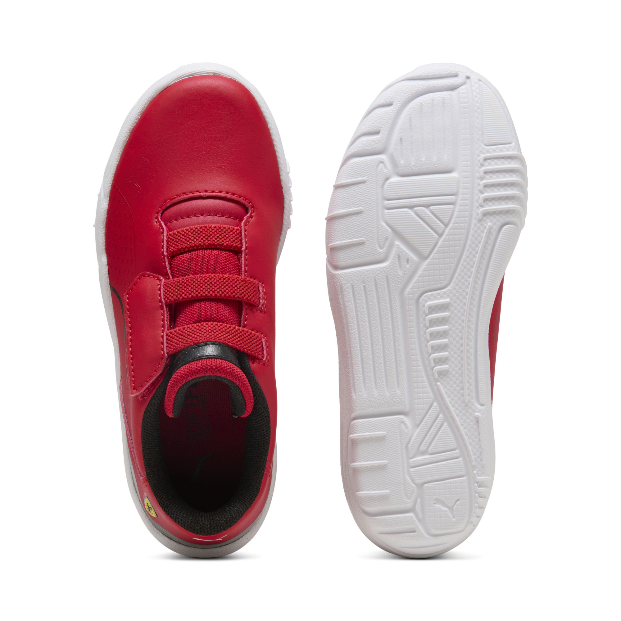 PUMA Scuderia Ferrari Drift Cat 11 sneakers, Zwart/Rood, Maat 29 thumbnail 4