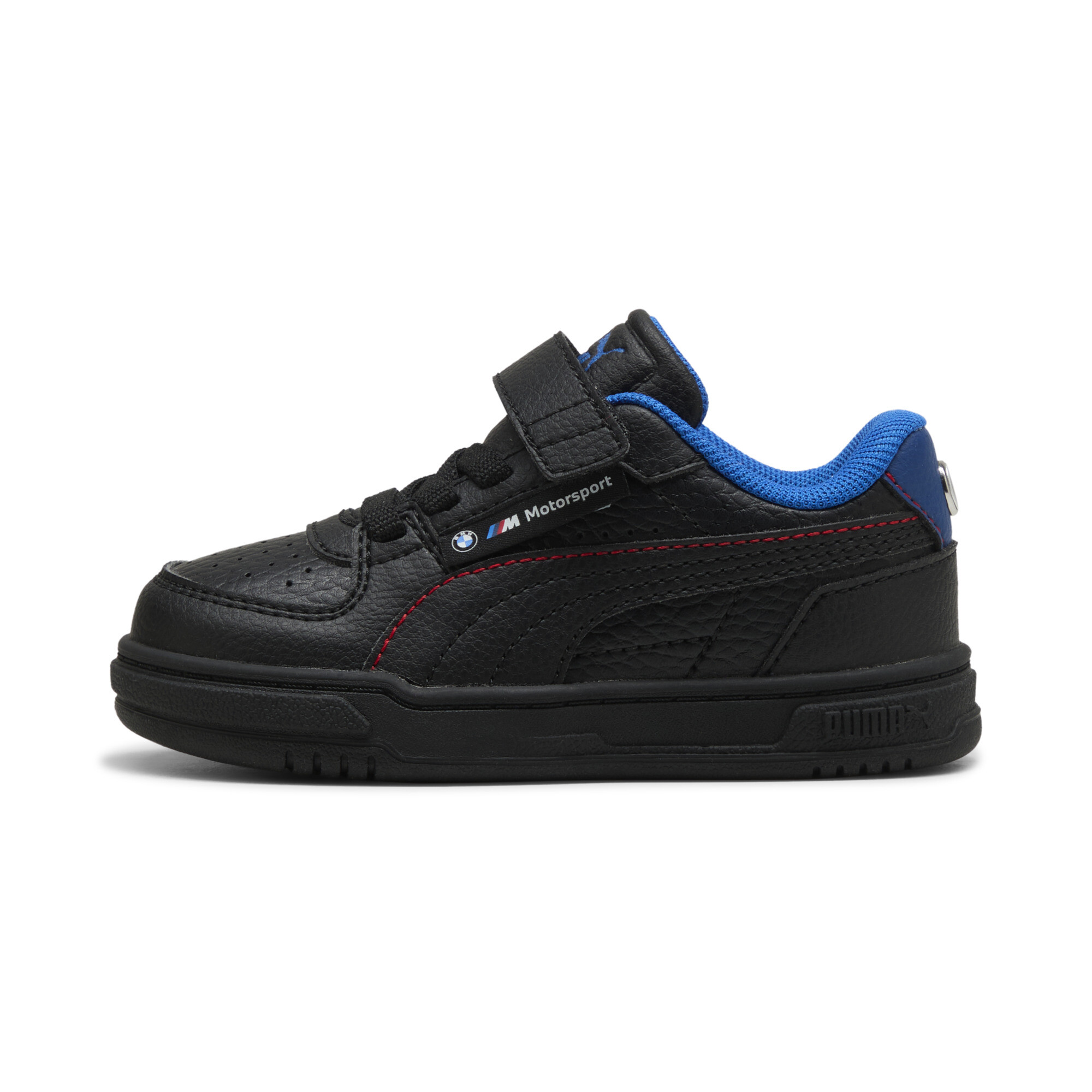PUMA BMW M Motorsport Caven III Toddlers' Easy On Sneakers in Black, Size 7