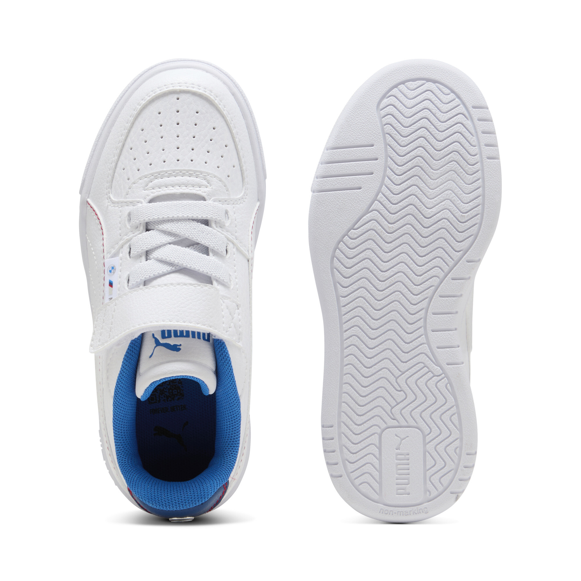 PUMA BMW M MOTORSPORT Caven III sneakers, Wit, Maat 31,5 thumbnail 4