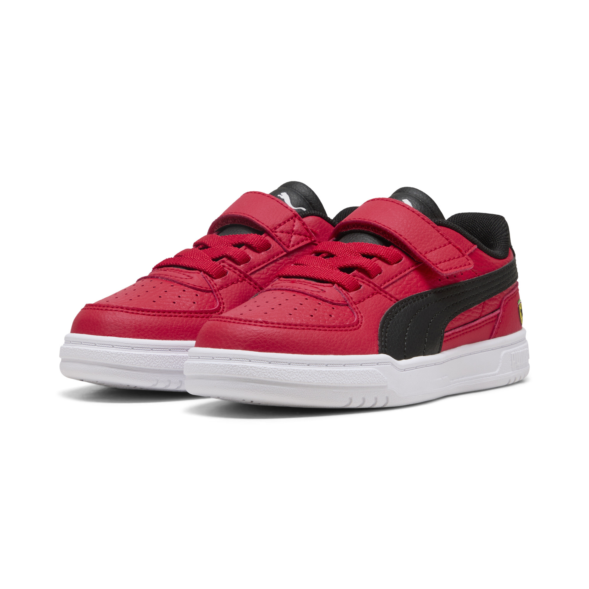 PUMA Scuderia Ferrari Caven III sneakers, Zwart/Rood, Maat 28 thumbnail 6