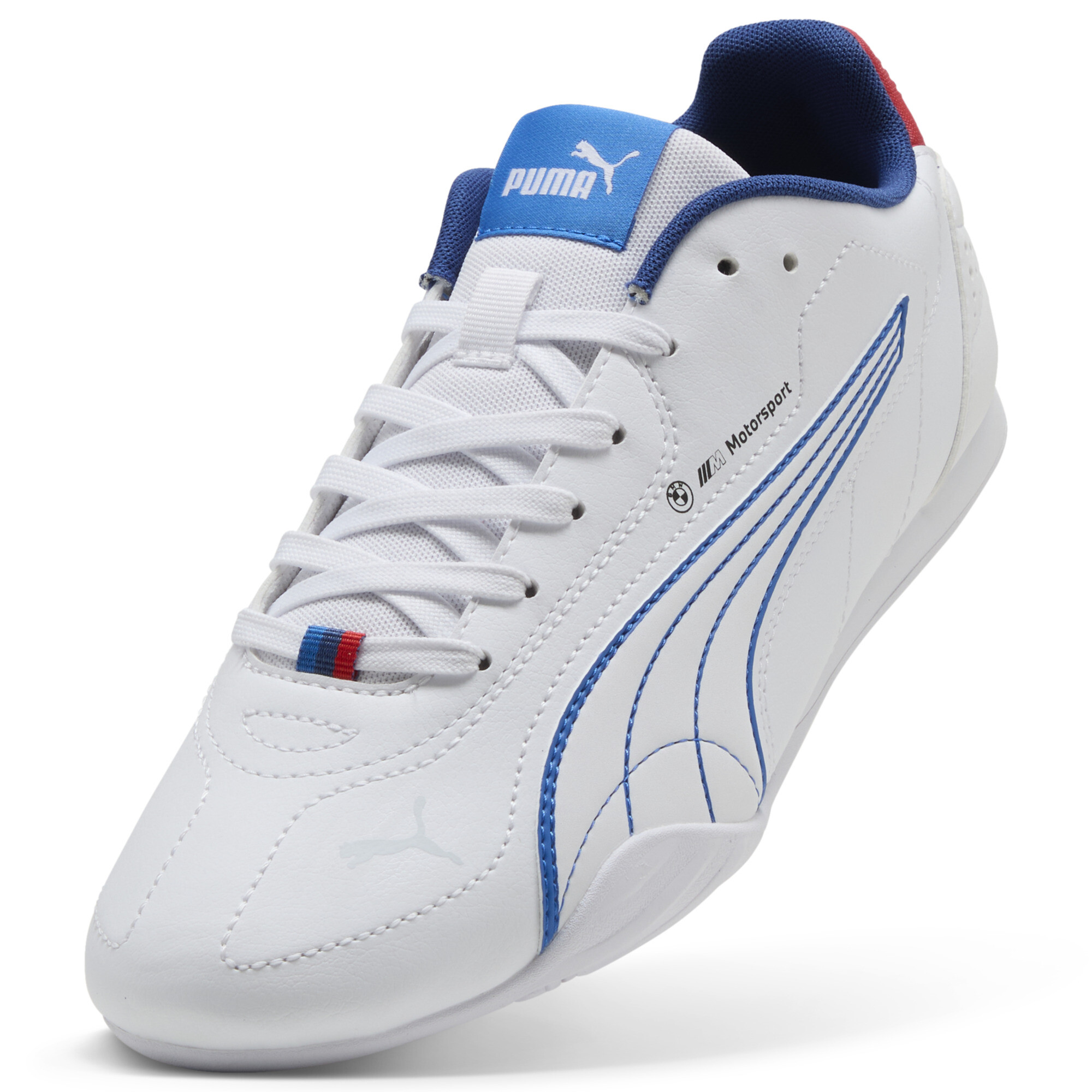 PUMA BMW M Motorsport Catch uniseks sneakers, Wit, Maat 44,5 thumbnail 2