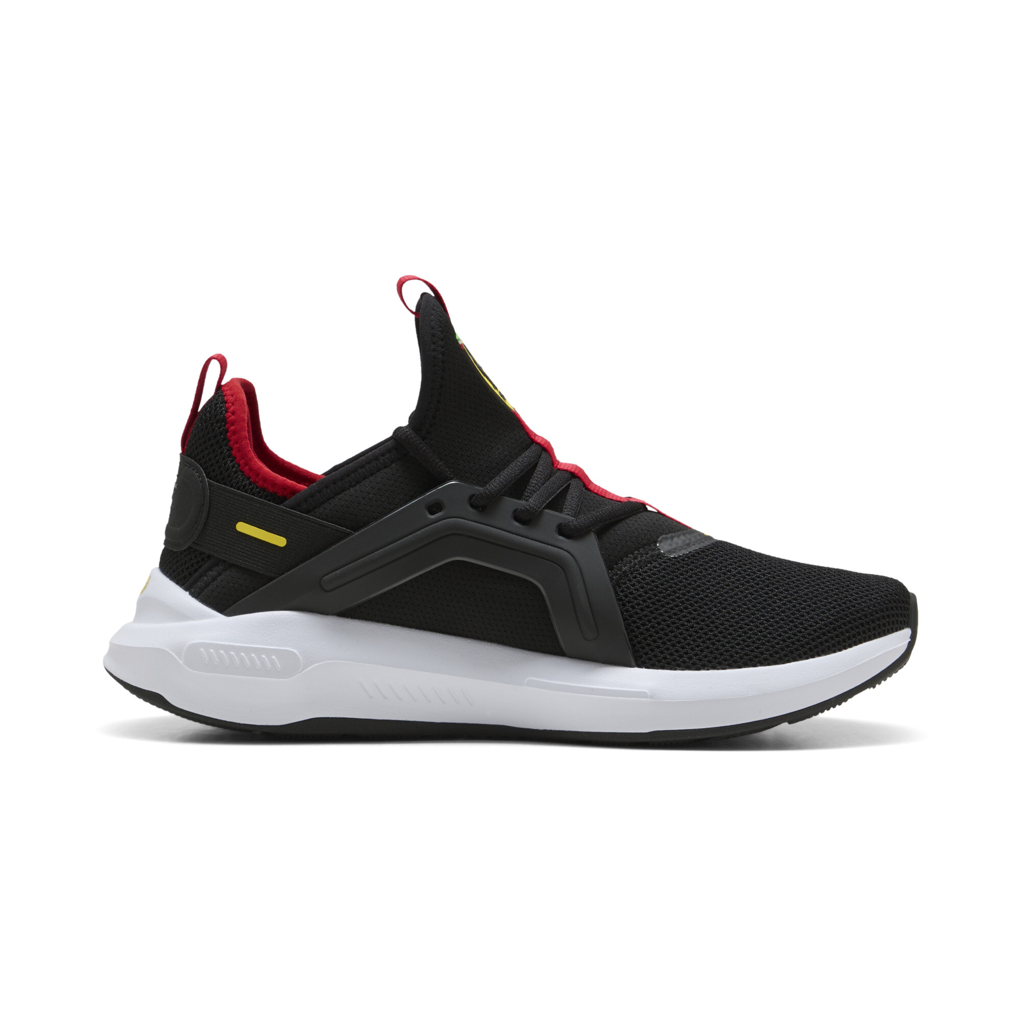 PUMA Scuderia Ferrari Softride Nzo 5 uniseks sneakers, Zwart/Rood, Maat 36 thumbnail 3