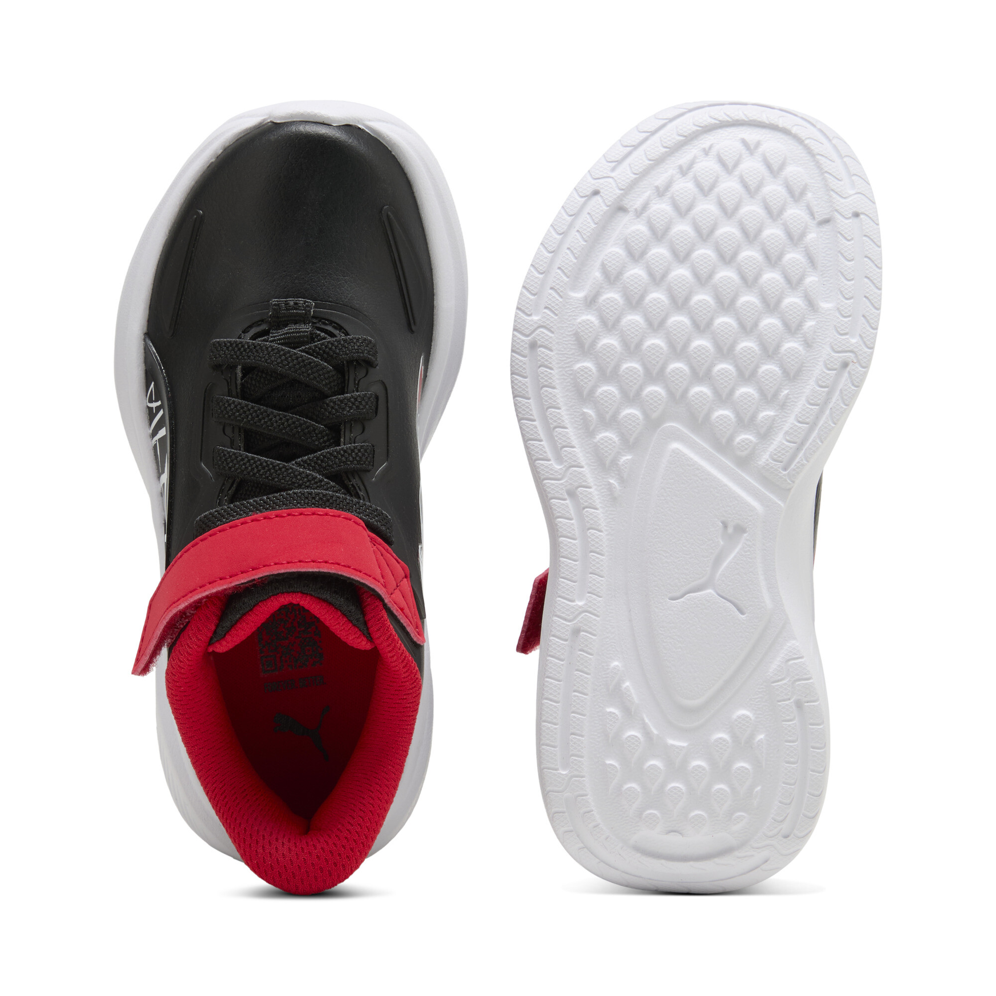 PUMA Scuderia Ferrari Skyrocket sneakers, Zwart/Wit, Maat 29 thumbnail 4