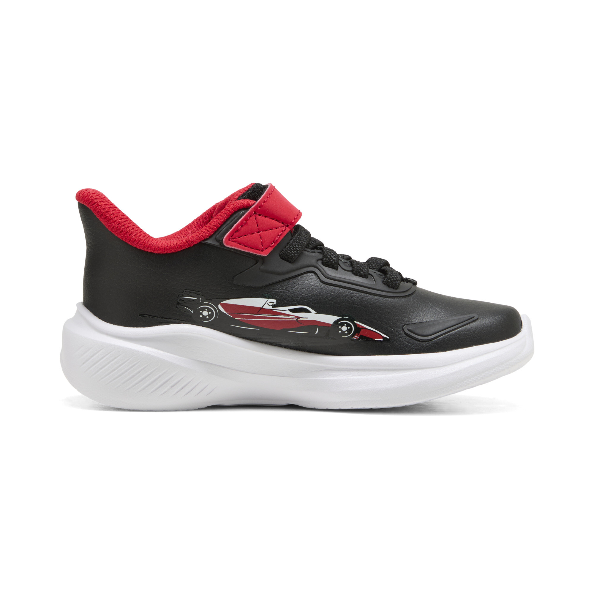 PUMA Scuderia Ferrari Skyrocket sneakers, Zwart/Wit, Maat 29 thumbnail 3