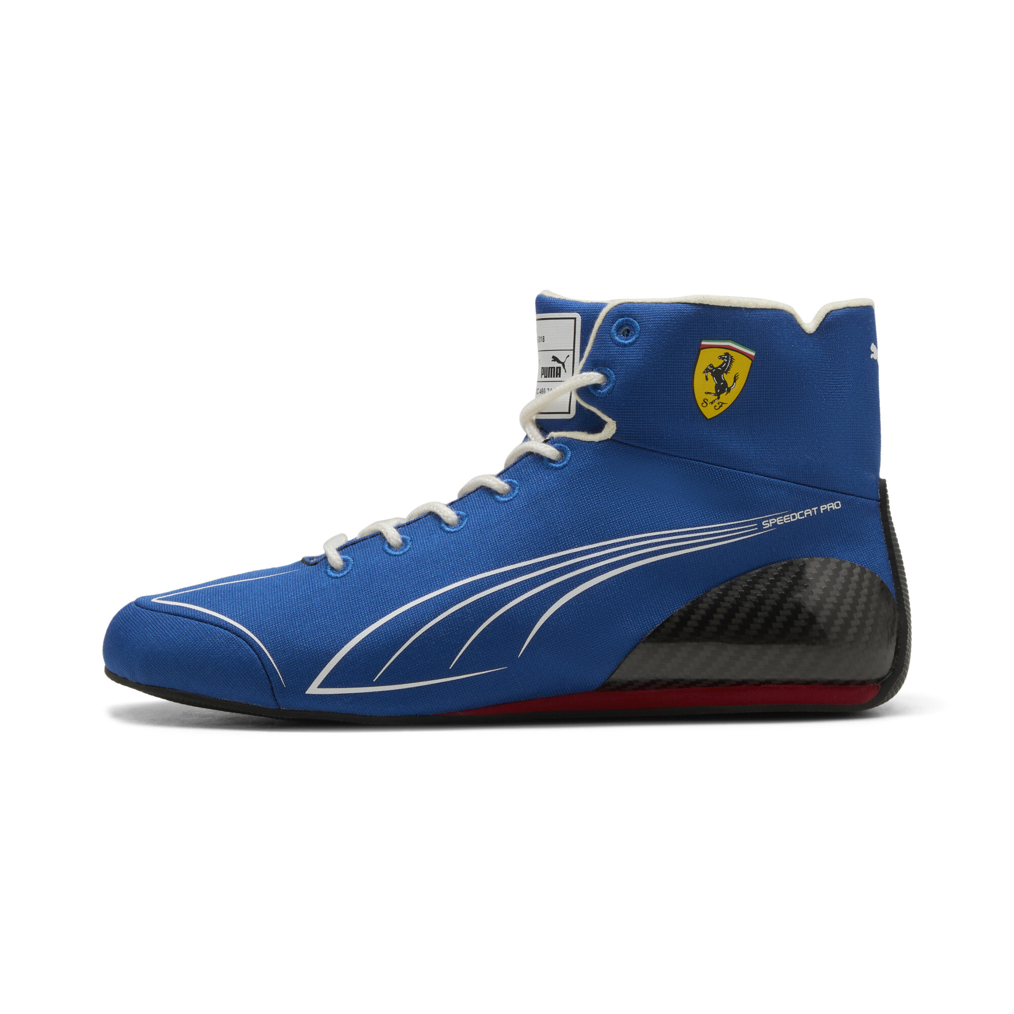 PUMA Scuderia Ferrari HP Monza Speedcat Pro sneakers voor Heren, Blauw/Wit, Maat 47 thumbnail 5