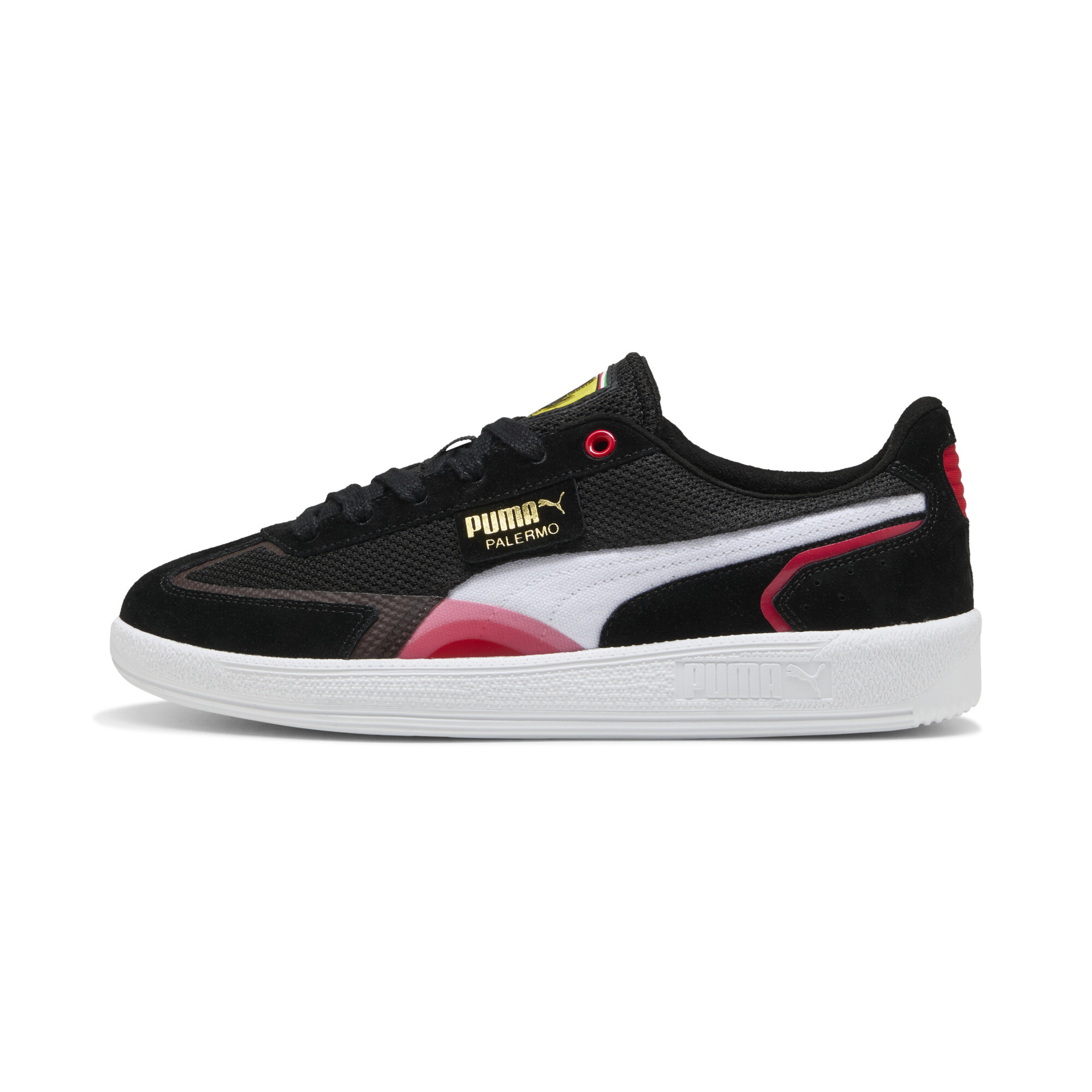 PUMA Scuderia Ferrari Palermo Sneakers in Black, Size 10.5