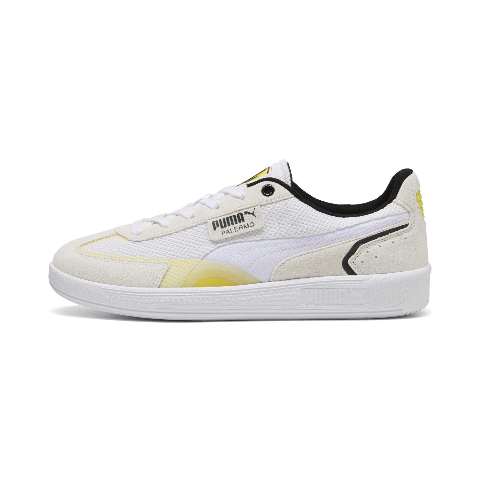 PUMA Scuderia Ferrari Palermo Sneakers in White, Size 8.5