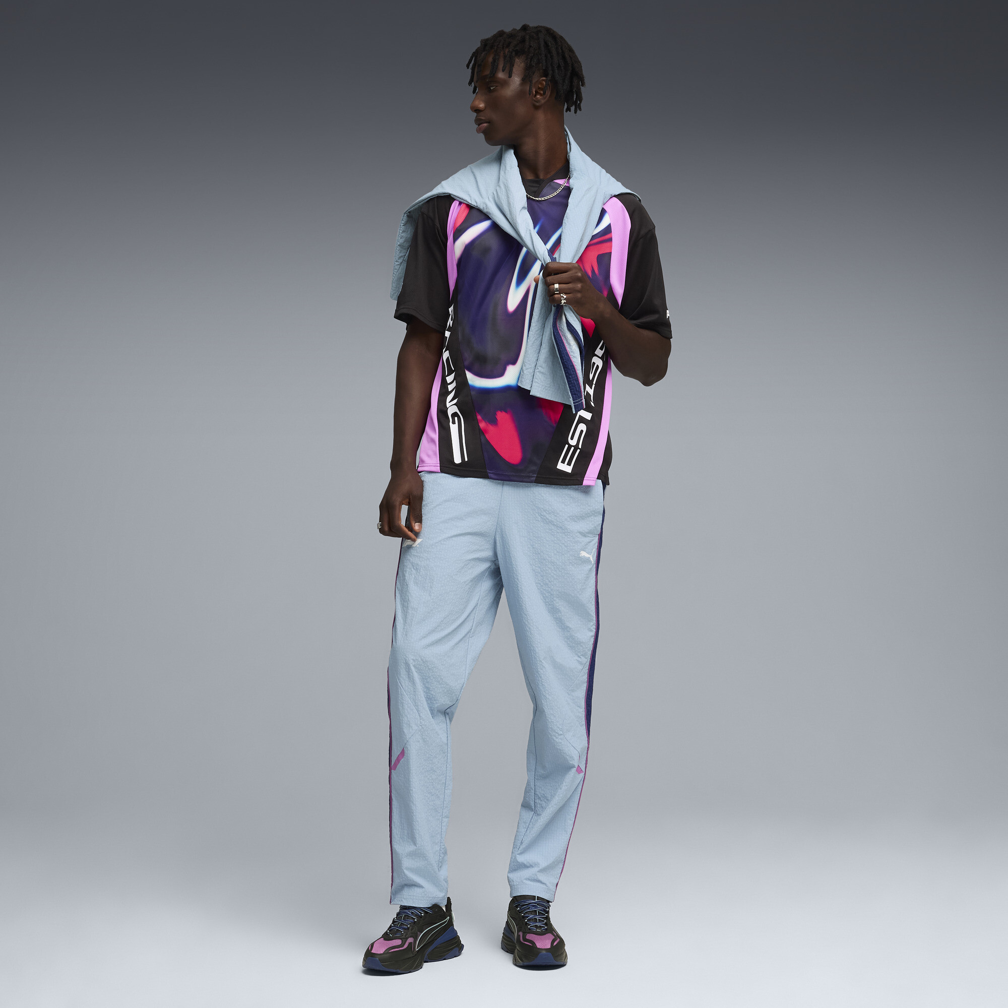 F1® PUMA Fade sneakers uniseks, Blauw/Zwart, Maat 43 thumbnail 5