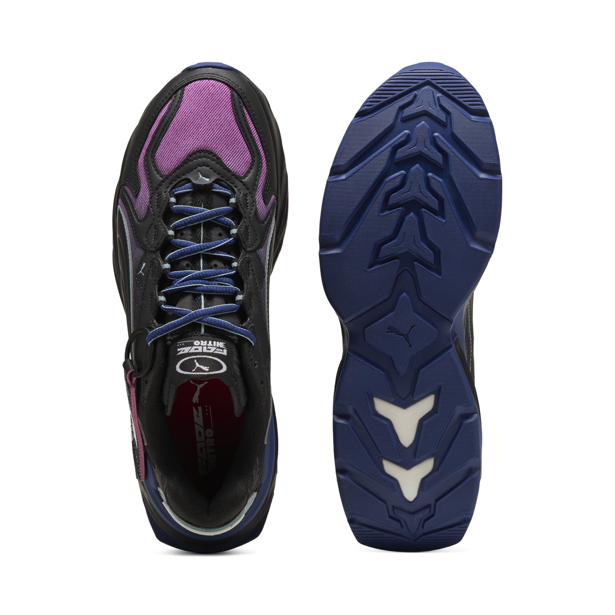 F1® PUMA Fade sneakers uniseks, Blauw/Zwart, Maat 43 thumbnail 4