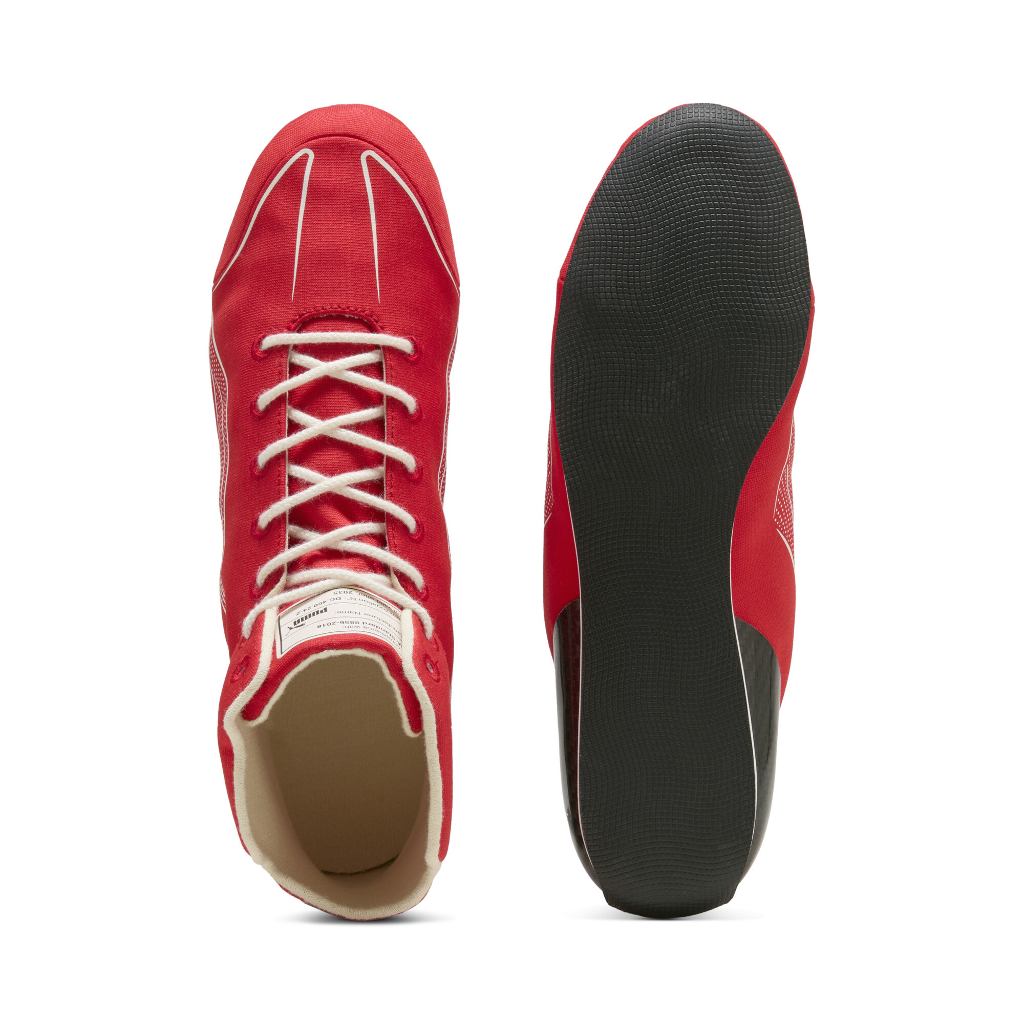 PUMA Scuderia Ferrari HP Speedcat Pro (LH) sneakers voor Heren, Rood/Wit, Maat 42 thumbnail 4