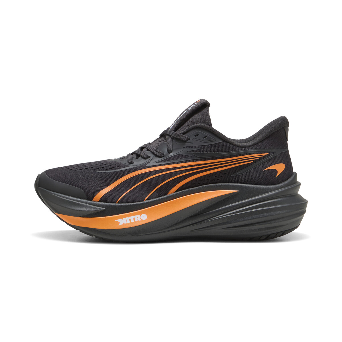 McLAREN RACING MagMax NITRO™ 2 Running Shoes Men in Black/Papaya by PUMA, UK 7