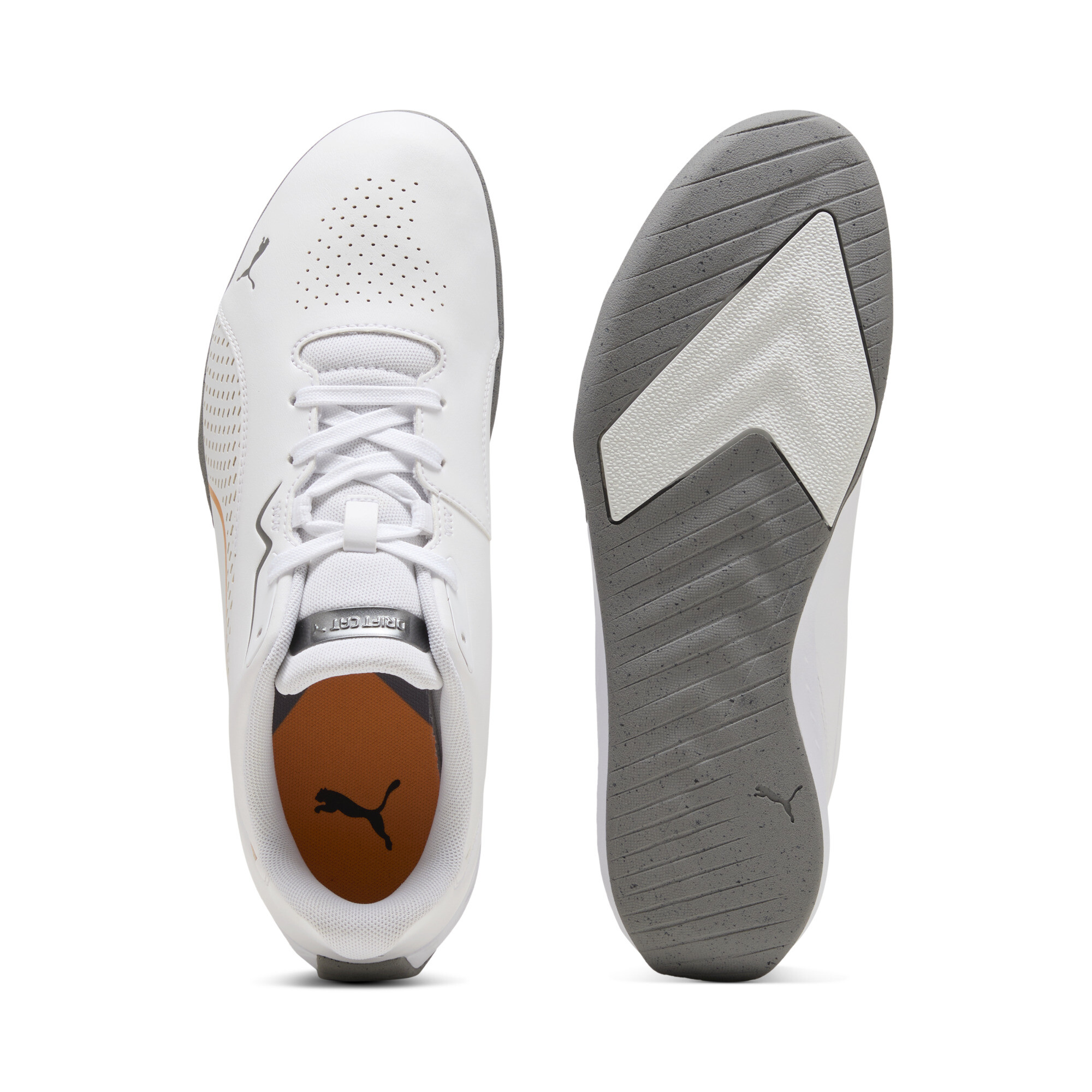 PUMA McLAREN RACING Drift Cat 11 uniseks sneakers, Wit, Maat 36 thumbnail 4