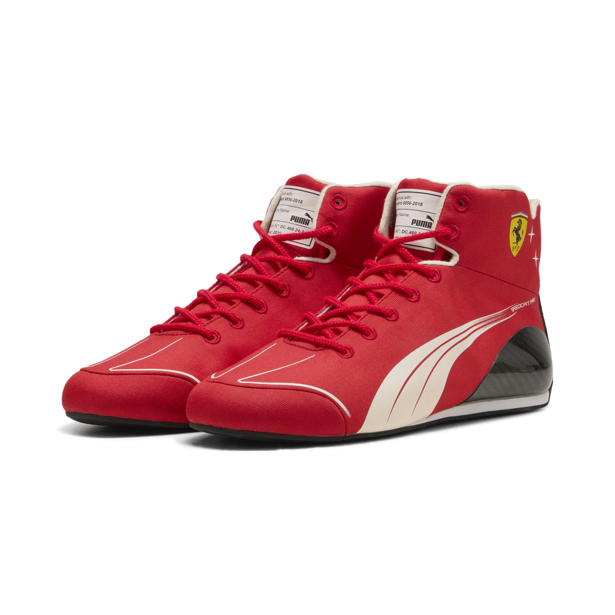 PUMA Buty męskie Scuderia Ferrari Speedcat Pro Monza, Akcesoria, Czerwony, 44.5