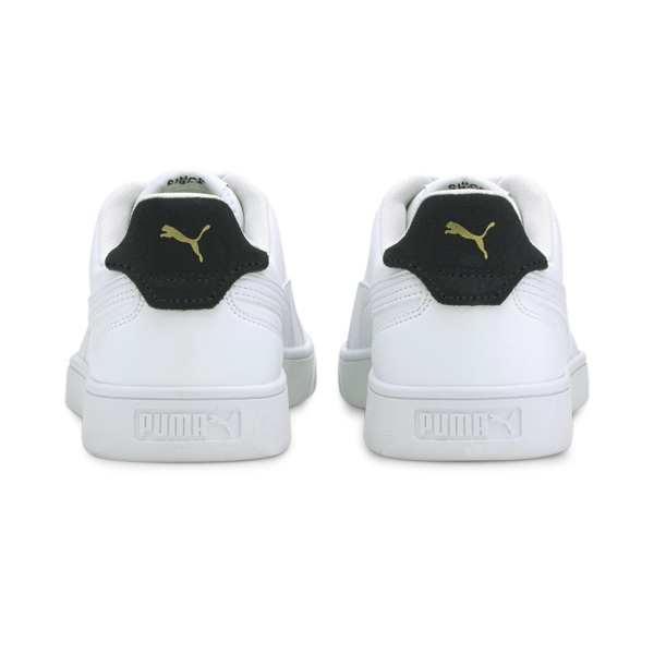 PUMA Shuffle Trainers, Puma White-Puma White-Puma Team Gold-Peacoat, large-MEX