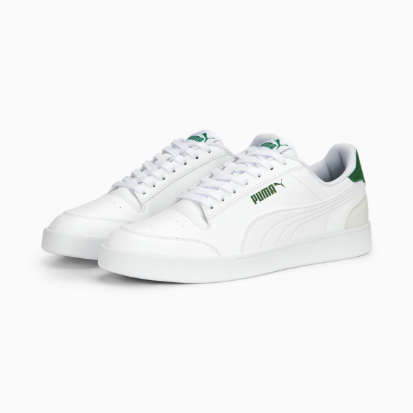 Puma Shuffle, PUMA White-Vapor Gray-Archive Green, large-MEX