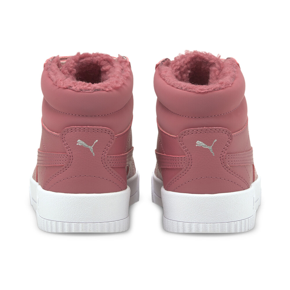 фото Детские кеды carina fur mid youth trainers puma