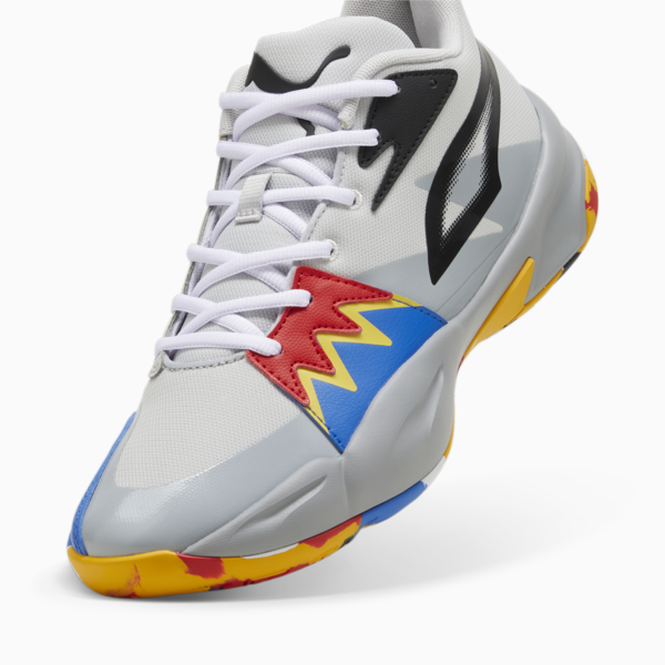 Genetics Basketball Shoes, Glacial Gray-Cool Mid Gray, large-ZAF